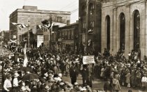 Apple Blossom 1925. B&O train crews